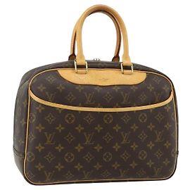 LOUIS VUITTON Bolso de Mano Monogram Deauville M47270 LV Auth ep14407A