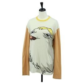 Camiseta de algodón blanca y naranja LOEWE ~ Studio Ghibli Hin Auth ka4076M