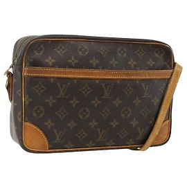 LOUIS VUITTON Borsa a Spalla Monogram Trocadero 30 M51272 LV Auth ep14215