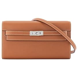 HERMÈS - Borsa a Spalla Kelly To Go in Pelle Epsom Oro - Hermès