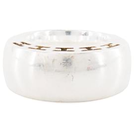 HERMÈS - Bague Clarté GM Hermès en argent (T50)