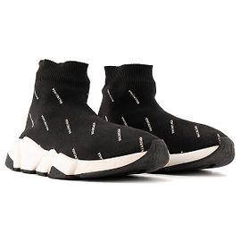 BALENCIAGA - Sneakers Metaspeed Sky in tela nera e bianca (Taglia 37)