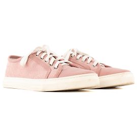 GUCCI - Sneakers GG Gucci in tela monogrammata rosa (T37,5)