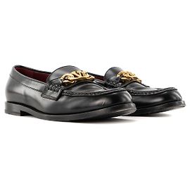 Valentino Garavani VALENTINO - Mocassino Vlogo Valentino in pelle nera (T37,5)