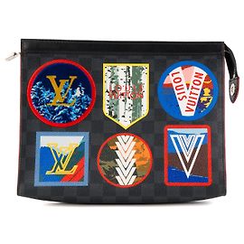 LOUIS VUITTON - Pochette da Viaggio MM Alps Louis Vuitton in tela damier grafite edizione limitata