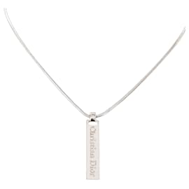 DIOR - Collana Vintage Christian Dior in Metallo Argento