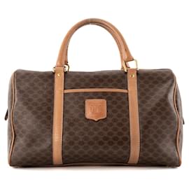 Céline CELINE - Borsa Boston 35 in tela monogrammata vintage