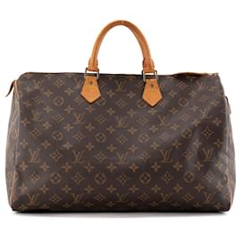 LOUIS VUITTON - Borsa Speedy 40 Louis Vuitton in tela monogrammata vintage