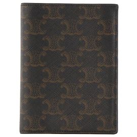 Céline CELINE - Celine monogrammed coated canvas passport cover