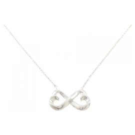 Collar Double Loving Heart en plata 925 de Tiffany & Co.