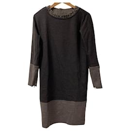 Vestido largo de lana Max Mara