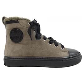 Hermès Shearling Sneakers