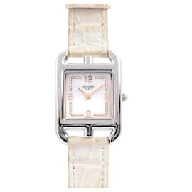Hermès Cape Cod Edelstahl-Uhr