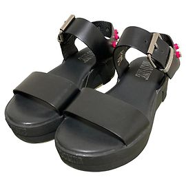 Autre Marque Sandali con piattaforma borchiati Rucoline
