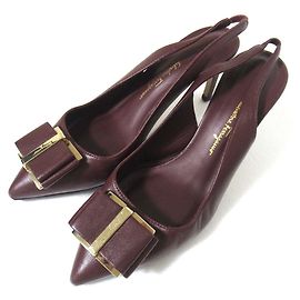 Mules de salto alto Ribbon da Salvatore Ferragamo