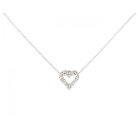 Autre Marque Collar de diamante en oro blanco Au750