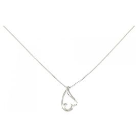 Autre Marque Collana in platino e diamanti