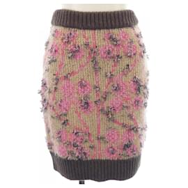 Falda de lana de cordero Chanel