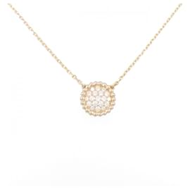 Van Cleef & Arpels Perlée 750 Pink Gold Diamond Necklace