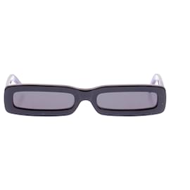 Autre Marque Gafas de sol rectangulares negras GEORGE KEBURIA
