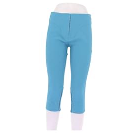 Capri de algodón azul Acne Studios