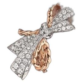 Orecchini farfalla in diamanti e oro bicolore Chaumet