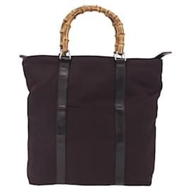 Gucci Bamboo Canvas large