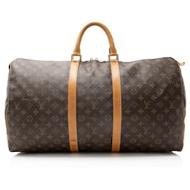 Duffle Keepall 55 in tela monogram vintage Louis Vuitton