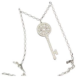 Portachiavi Tiffany & Co Girasole Diamanti Platino