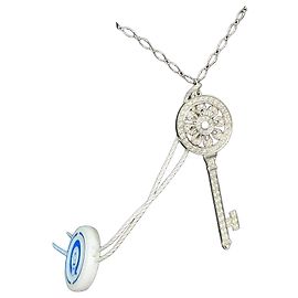 Collana Tiffany & Co Tiffany Sunflower in platino e diamanti