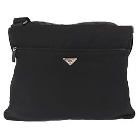 Borsa a Tracolla Prada Tessuto Large con Tasca Anteriore