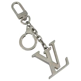 LOUIS VUITTON Schlüsselanhänger mit bedruckten Initialen LV aus Metall M01192 Auth bs34764 - Louis Vuitton