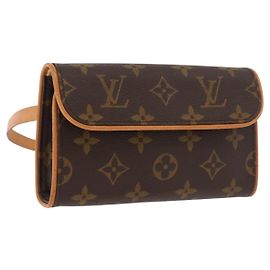LOUIS VUITTON Pochette Florentine Monogram Borsa a vita M51855 LV Auth 175033A