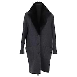 Abrigo color antracita - Zadig & Voltaire