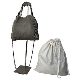 Stella Mc Cartney Borsa a Spalla Falabella Vintage Stella McCartney in Suede Sintetico Grigio