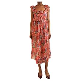 knee length dresses for ladies Zimmermann Waverly Wrap Midi Dress