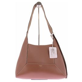Jimmy Choo Borsa "Diamond Hobo" in pelle marrone