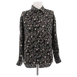 Saint Laurent Camicia con piccole stelle