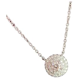 Tiffany & Co Collana Soleste in platino e diamanti incastonati a forma di girasole