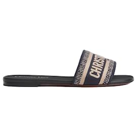 Dior Sandali Dway Ricamati Blu