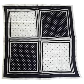 Autre Marque Foulard in seta a pois Self-Portrait