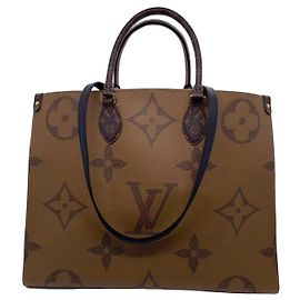 Borsa Louis Vuitton in pelle marrone