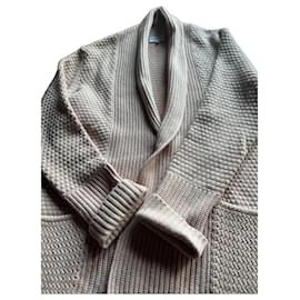 Cardigan in cashmere rosa - Eric Bompard
