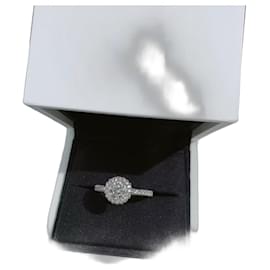 Anello De Beers con Diamante 0,55 Carati Taglia 49