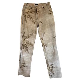 Christian Lacroix Jeans with Palm Print