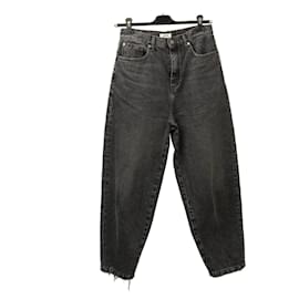 Jeans Boyfriend Sandro Gris de Algodón