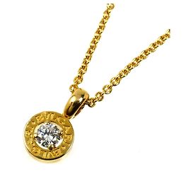 Bulgari Bvlgari Halskette aus 18K Gelbgold mit Diamanten