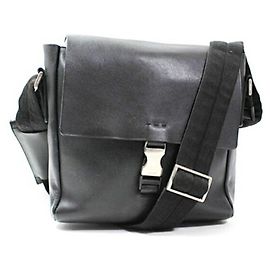 Borsa a tracolla in pelle scamosciata Prada