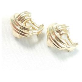 Orecchini a croce firmati Tiffany & Co. in oro 18K
