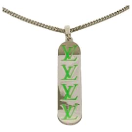 Collana in smalto verde Louis Vuitton